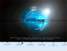 Tablet Screenshot of medictron.net